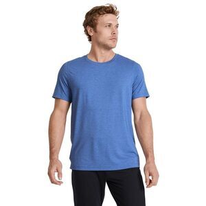 Open Box - Jockey -  Men's EVERACTIVE Crew Neck Tee L True Blue Heather
